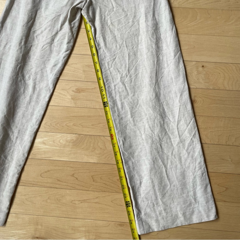 0 - Effortless Aritzia Linen Pants - Picture 9 of 12